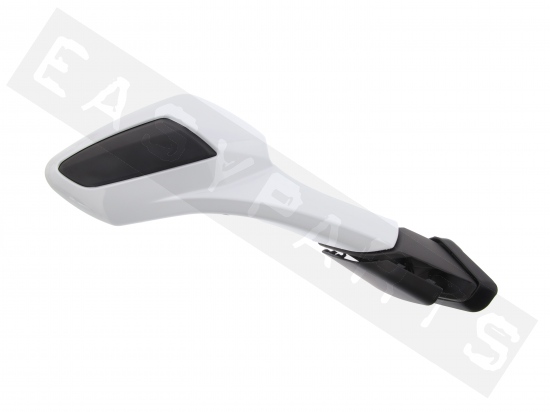 Rearview mirror right SYM GTS 125->300 Evo 2009-2011 Pearl White (WH-300P)